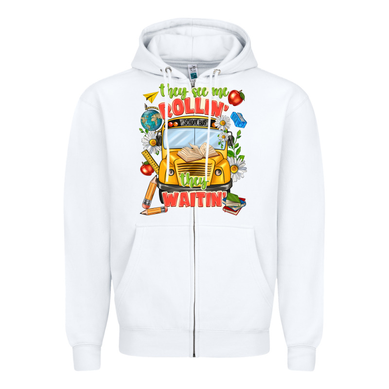 They See Me Rolling They Waiting Zipper Hoodie by texasbilliewilder | Teevron