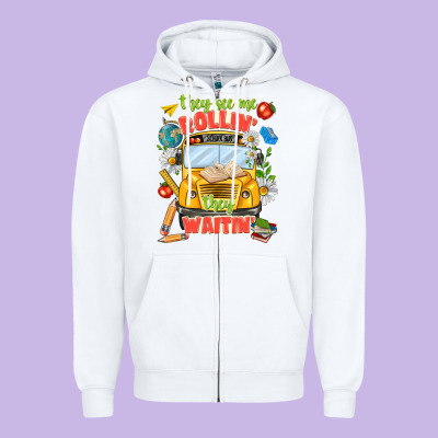 Zipper Hoodie they see me rolling they waiting