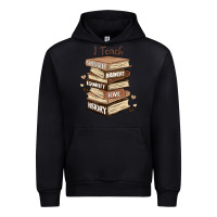Black i teach strength bravery equality love history Urban Hoodie - MaliasSmallBusiness