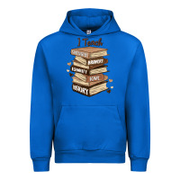 Cobalt i teach strength bravery equality love history Urban Hoodie - MaliasSmallBusiness