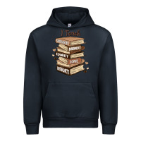 Navy i teach strength bravery equality love history Urban Hoodie - MaliasSmallBusiness