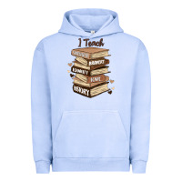 Pigment Grape Ice i teach strength bravery equality love history Urban Hoodie - MaliasSmallBusiness