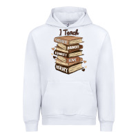 White i teach strength bravery equality love history Urban Hoodie - MaliasSmallBusiness