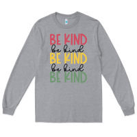 Heather Grey kind Long Sleeve Tee - Unal Design