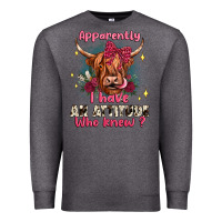 Charcoal Heather apparently i have an attitude who knew Premium Sweatshirt - JahusDesignShop