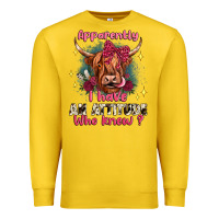 Lemon apparently i have an attitude who knew Premium Sweatshirt - JahusDesignShop