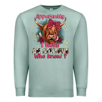 Apparently I Have An Attitude Who Knew Premium Sweatshirt | Teevron