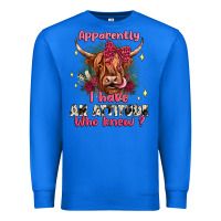 True Royal apparently i have an attitude who knew Premium Sweatshirt - JahusDesignShop