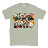 Matcha game day baseball leopard Classic Tee - Zillion Design Studio