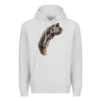 Dove Grey brachiosaurus face Premium Hoodie - LillyAllenDesigns
