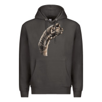 Smoke brachiosaurus face Premium Hoodie - LillyAllenDesigns
