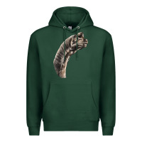 Sports Green brachiosaurus face Premium Hoodie - LillyAllenDesigns