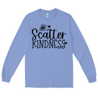 Colony Blue kindness Long Sleeve Tee - Unal Design