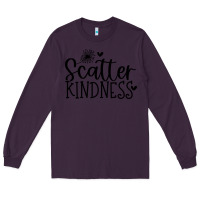 Plum kindness Long Sleeve Tee - Unal Design