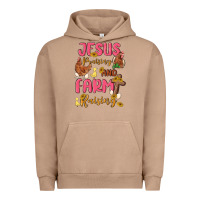 Pigment Burro jesus praising and farm raising Urban Hoodie - MaliasSmallBusiness