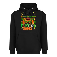 Black P is Patrick's Day playing games Heavyweight Hoodie - Neo Western
