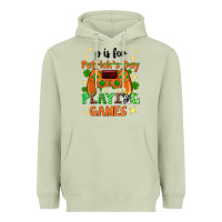 Matcha P is Patrick's Day playing games Heavyweight Hoodie - Neo Western
