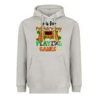 Moon Dust P is Patrick's Day playing games Heavyweight Hoodie - Neo Western