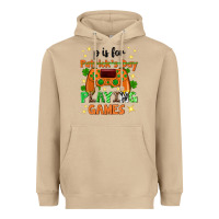Mushroom P is Patrick's Day playing games Heavyweight Hoodie - Neo Western
