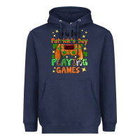 Navy P is Patrick's Day playing games Heavyweight Hoodie - Neo Western