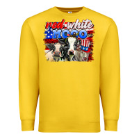 Lemon red white moo Premium Sweatshirt - AdoDesignShop