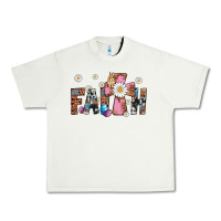Pistachio faith cross Urban Heavy Tee - Artiststas