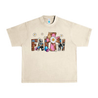 Sandshell faith cross Urban Heavy Tee - Artiststas