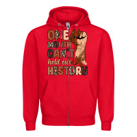 Red one month can't hold our history Zipper Hoodie - Zillion Design Studio