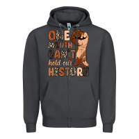 Smoke one month can't hold our history Zipper Hoodie - Zillion Design Studio