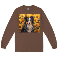 Chestnut australian shepherd Long Sleeve Tee - Unal Design
