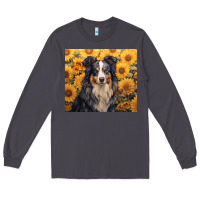 Smoke australian shepherd Long Sleeve Tee - Unal Design