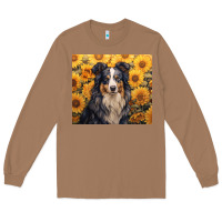 Toasted Coconut australian shepherd Long Sleeve Tee - Unal Design