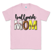 Bubblegum Pink ballpark mom Classic Tee - texasbilliewilder