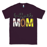 Plum ballpark mom Classic Tee - texasbilliewilder