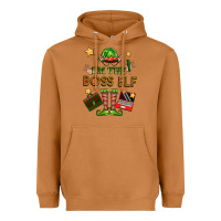 Meerkat im the boss elf Heavyweight Hoodie - FaDigitalArtStudio