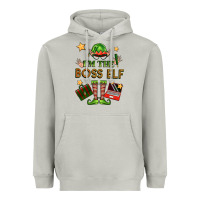 Moon Dust im the boss elf Heavyweight Hoodie - FaDigitalArtStudio