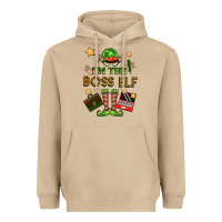 Mushroom im the boss elf Heavyweight Hoodie - FaDigitalArtStudio