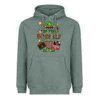 Sage im the boss elf Heavyweight Hoodie - FaDigitalArtStudio