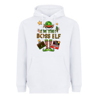 White im the boss elf Heavyweight Hoodie - FaDigitalArtStudio