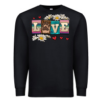 Black love dog Premium Sweatshirt - AdoDesignShop