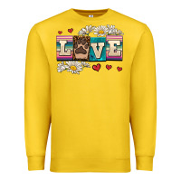 Lemon love dog Premium Sweatshirt - AdoDesignShop