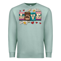Seafoam love dog Premium Sweatshirt - AdoDesignShop