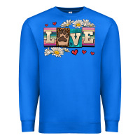 True Royal love dog Premium Sweatshirt - AdoDesignShop
