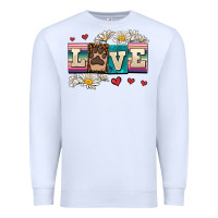 White love dog Premium Sweatshirt - AdoDesignShop