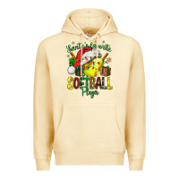 Pina Colada Santa's Favorite Softball player Premium Hoodie - NancyCooperArtShop