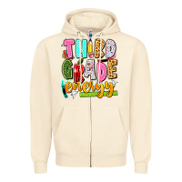 Sandshell third grade energy Zipper Hoodie - texasbilliewilder