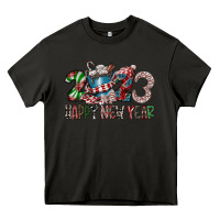 Asphalt 2023 Happy New Year Heavy Core Tee - CowhideDigitalArt