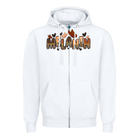 White melanin butterfly Zipper Hoodie - Zillion Design Studio