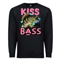 Black kiss my bass Premium Sweatshirt - JahusDesignShop