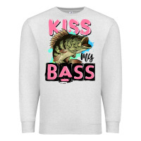 Oatmeal Heather kiss my bass Premium Sweatshirt - JahusDesignShop